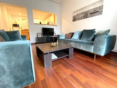 Coin salon dans l'établissement L'appartement Saint-Germain