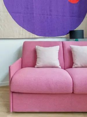 Coin salon dans l'établissement Appartement Panthéon - Feuillantines