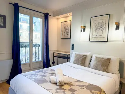 Un ou plusieurs lits dans un hébergement de l'établissement 102 - Urban Opera Picasso