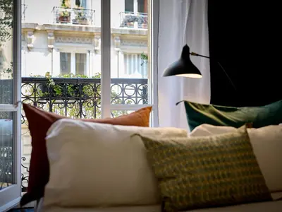 Coin salon dans l'établissement Beausejour Ranelagh