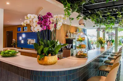 Nourriture dans l'hôtel ou à proximité