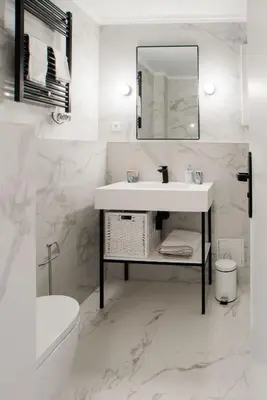 Salle de bains dans l'établissement SUITE DESNOS : au cœur de la Rive Gauche, neuf, design, 2 personnes