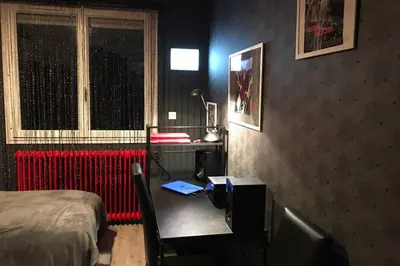Coin salon dans l'établissement JAZZAPPART appartement classé 3 étoiles