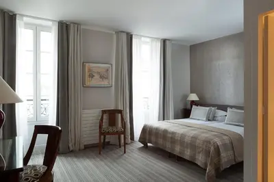 Un ou plusieurs lits dans un hébergement de l'établissement Hôtel d'Orsay - Esprit de France