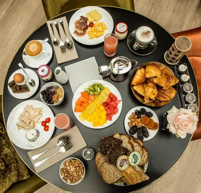 Nourriture dans l'hôtel ou à proximité