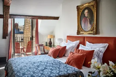 Un ou plusieurs lits dans un hébergement de l'établissement Hôtel d'Orsay - Esprit de France