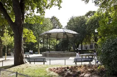 Jardin de l'établissement Studio Marais Ménilmontant