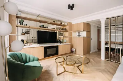 Cuisine ou kitchenette dans l'établissement HIGHSTAY - Luxury Serviced Apartments - Louvre-Rivoli