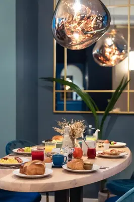 Nourriture dans l'hôtel ou à proximité