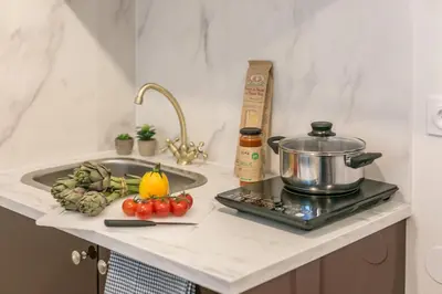 Nourriture dans l'appartement ou à proximité