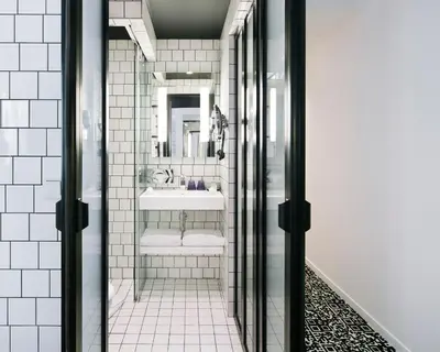 Salle de bains dans l'établissement Best Western Premier Faubourg 88