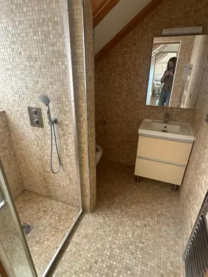 Salle de bains dans l'établissement Apart 1 opera · Modern studio fully furnished