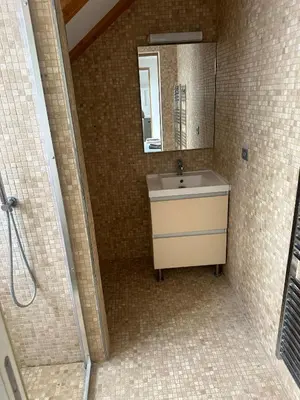 Salle de bains dans l'établissement Apart 1 opera · Modern studio fully furnished