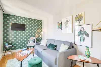 Coin salon dans l'établissement Sweett - Saint Lazare