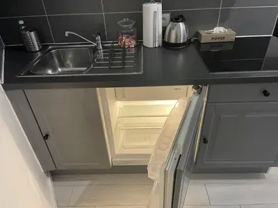 Cuisine ou kitchenette dans l'établissement Studio 17 - Cosy & Modern