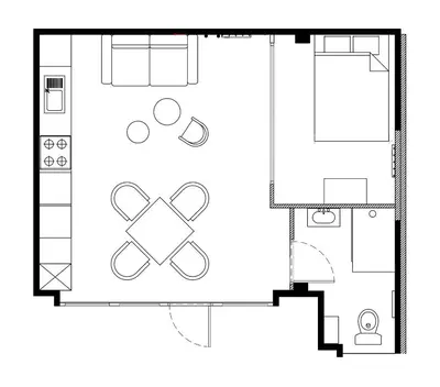 Plan de l'établissement Parisuites Central Canal Saint Martin Chic & Design & Cosy