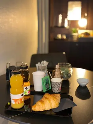 Nourriture dans l'hôtel ou à proximité