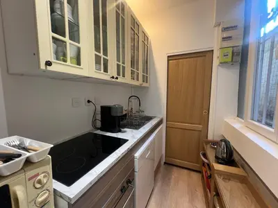 Cuisine ou kitchenette dans l'établissement BASSANO