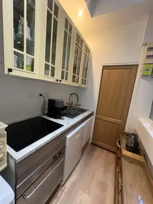 Cuisine ou kitchenette dans l'établissement BASSANO