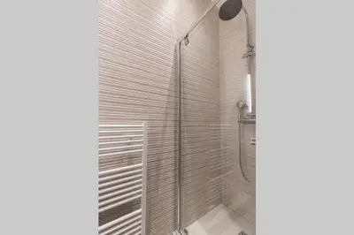 Salle de bains dans l'établissement Appartement d'architecte Amsterdam Saint-Lazare