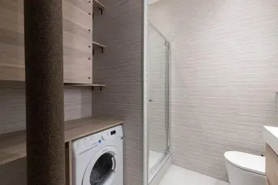 Salle de bains dans l'établissement Appartement d'architecte Amsterdam Saint-Lazare