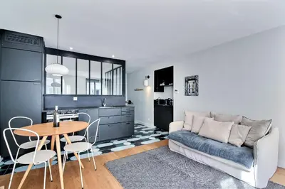 Coin salon dans l'établissement PARISIAN HOME l MONTORGUEIL