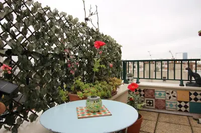 Balcon ou terrasse dans l'établissement 213367 - Appartement 6 personnes à Paris