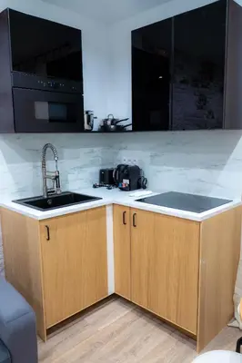 Cuisine ou kitchenette dans l'établissement Rent a Room - Cosy 1BDR