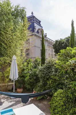 Jardin de l'établissement Appt With Garden Near Jardin Du Luxembourg