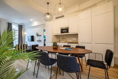 Cuisine ou kitchenette dans l'établissement Sweett - Turenne