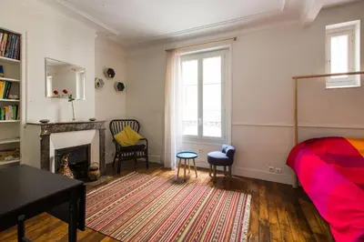 Coin salon dans l'établissement Studio I love Montmartre