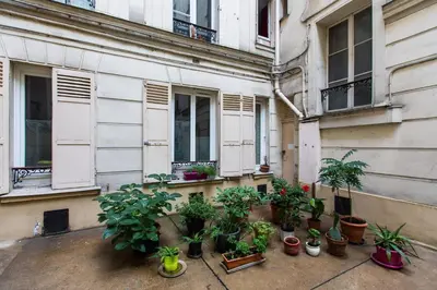 Jardin de l'établissement Studio I love Montmartre