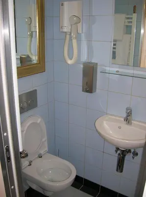 Salle de bains dans l'établissement Hotel Darcet