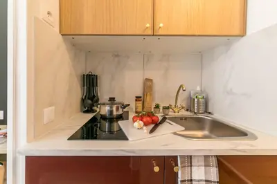 Cuisine ou kitchenette dans l'établissement WS Opéra - Rossini