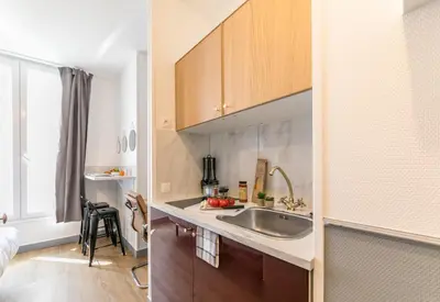 Cuisine ou kitchenette dans l'établissement WS Opéra - Rossini
