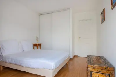 Un ou plusieurs lits dans un hébergement de l'établissement Beaudelaire Center Residence