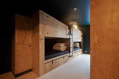 Cuisine ou kitchenette dans l'établissement JO&JOE Paris - Nation