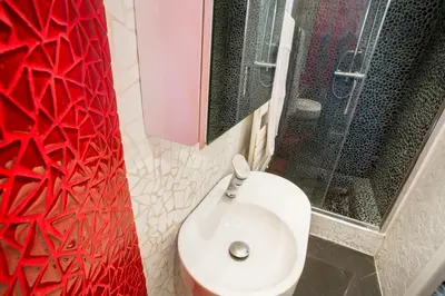 Salle de bains dans l'établissement Luxury Apartment in Paris Center - Louvre Museum