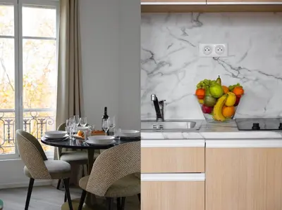 Nourriture dans l'appartement ou à proximité