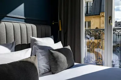 Un ou plusieurs lits dans un hébergement de l'établissement Maison Barbès