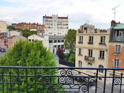 Vue générale sur Paris ou vue de la ville depuis le B&B/chambre d'hôtes