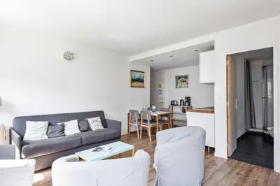 Cuisine ou kitchenette dans l'établissement Appartement de la Motte - Welkeys