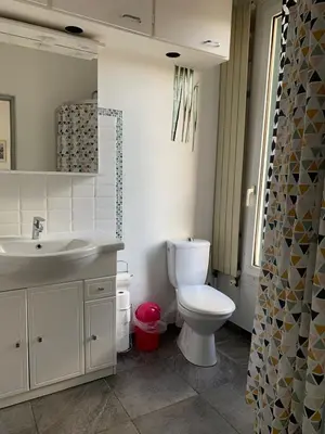 Salle de bains dans l'établissement 3 Hebergements à 5 minutes de Paris et 30 MN Stade de France