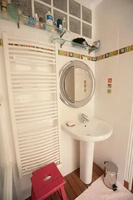Salle de bains dans l'établissement Appartement Opéra Paris