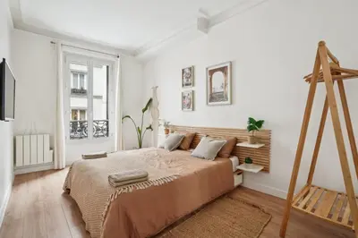Un ou plusieurs lits dans un hébergement de l'établissement Villa Arc de Triomphe