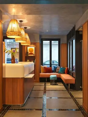 Un ou plusieurs lits dans un hébergement de l'établissement Le Katorze Hôtel