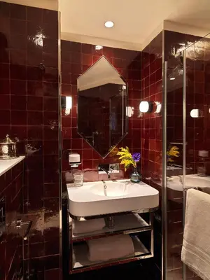 Salle de bains dans l'établissement Le Katorze Hôtel