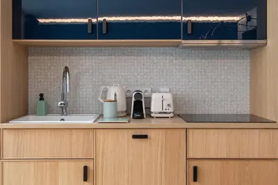 Cuisine ou kitchenette dans l'établissement NEW - Appt style le Corbusier avec Balcon - 8 pers
