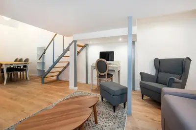 Coin salon dans l'établissement Paris Place du Pantheon