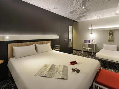 Un ou plusieurs lits dans un hébergement de l'établissement ibis Paris Gare De L Est 10ème